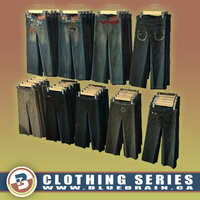 Preview image for 3D product Clothing - Pants - Hung